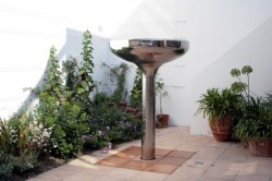 Coanda in a private garden