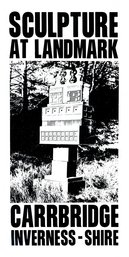 Sculpture at Landmark, Carrbridge, Inverness-shire, 1978