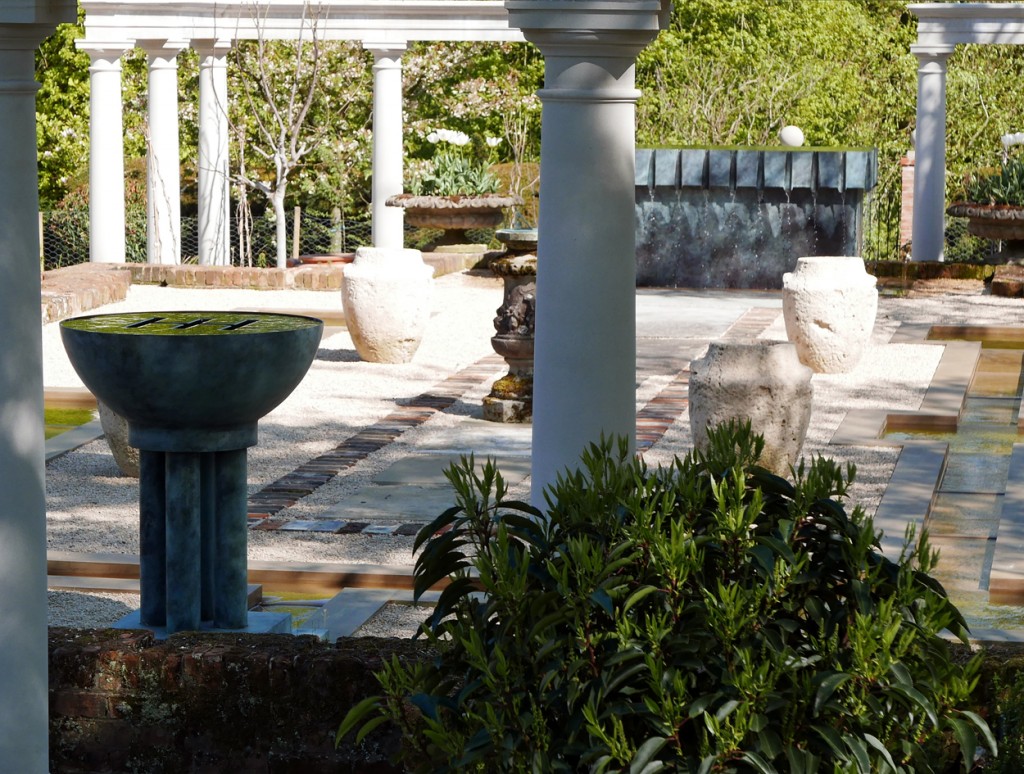 Italian Garden, Altar and Font