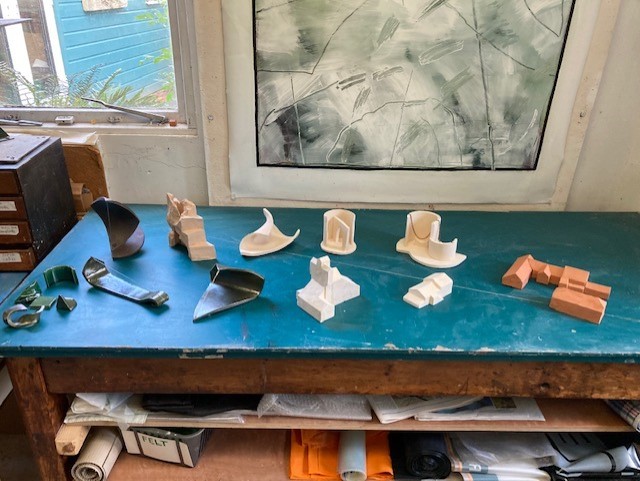 Lockdown clay pieces